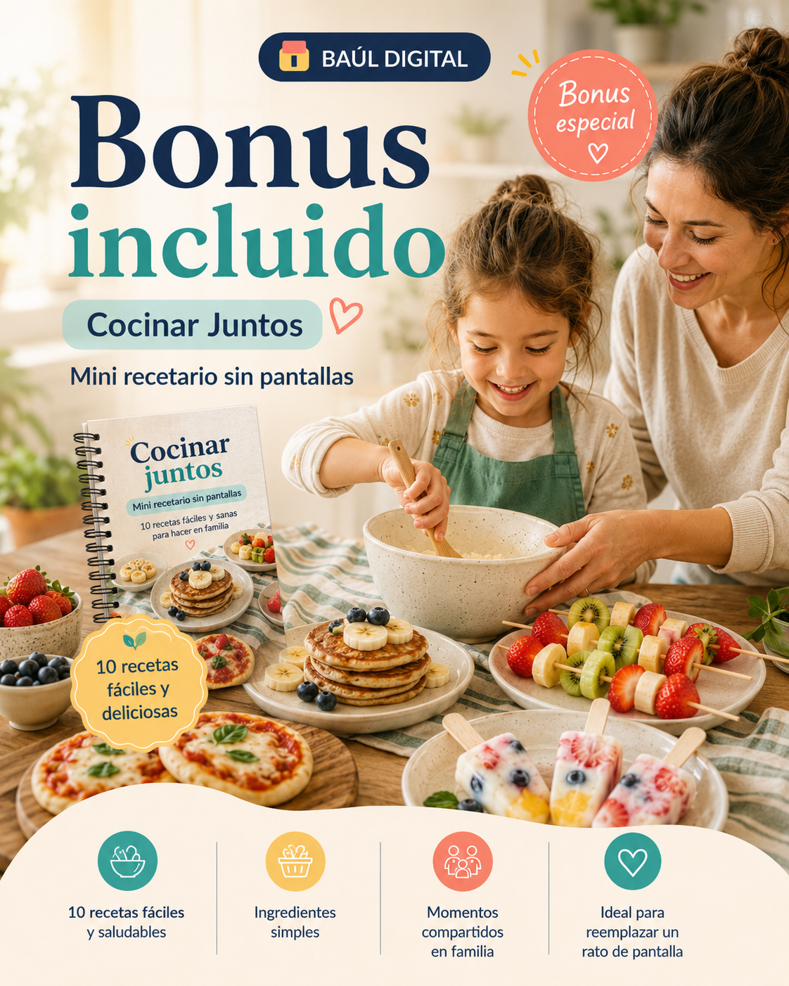 Pantallas sin Peleas + Bonus Cocinar Juntos | PDF