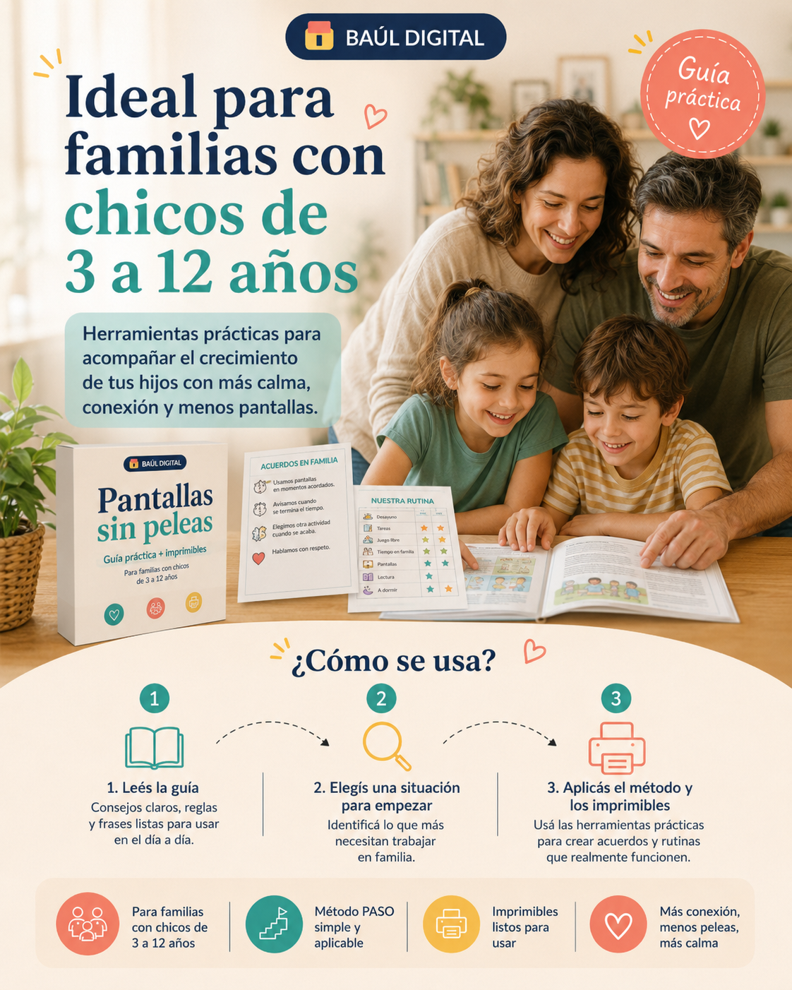 Pantallas sin Peleas + Bonus Cocinar Juntos | PDF
