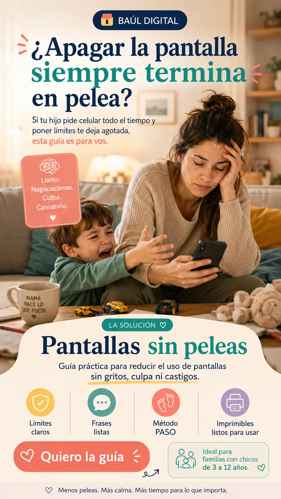 Pantallas sin Peleas + Bonus Cocinar Juntos | PDF
